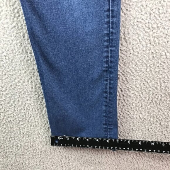 LUCKY BRAND Womens 14/32 R BROOKE Mid Rise Stretch Denim Straight Leg Jeans - Picture 15 of 16